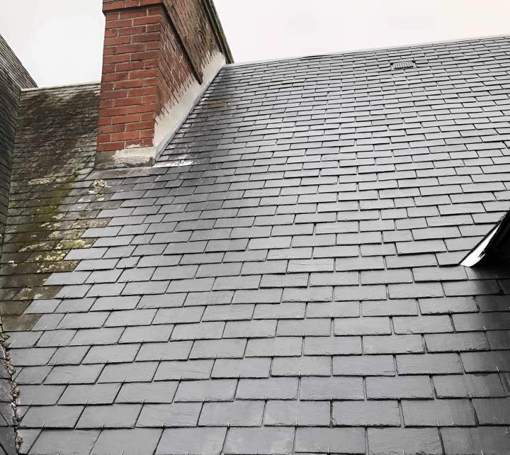 Démoussage de toiture Gacé