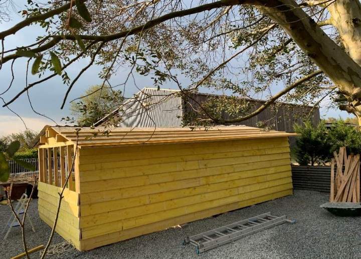 Construction cabanon Gacé